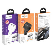 Автомобильное заряд. устр. Hoco Z36 2USB 2.4A + Lightning черное