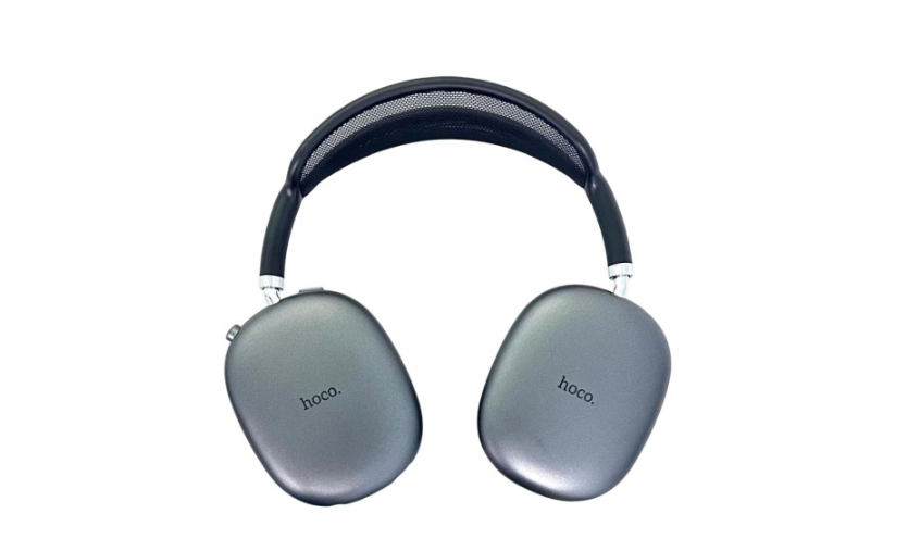 Стереонаушники Bluetooth полноразмерные Hoco W55 Plus ANC BT5.4/ANC/65ч серые