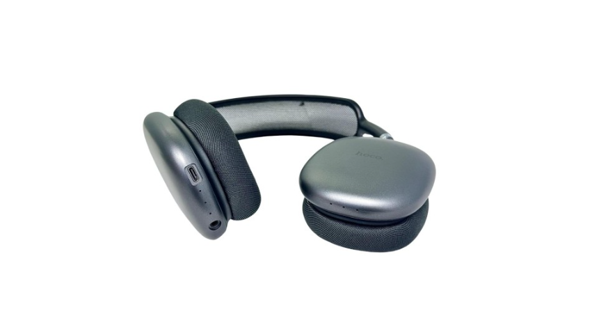 Стереонаушники Bluetooth полноразмерные Hoco W55 Plus ANC BT5.4/ANC/65ч серые