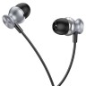Наушники с микрофоном Hoco M106 1.2м металик