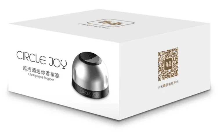 Вакуумная пробка для шампанского Xiaomi Circle Joy CJ-JS02 серебристая