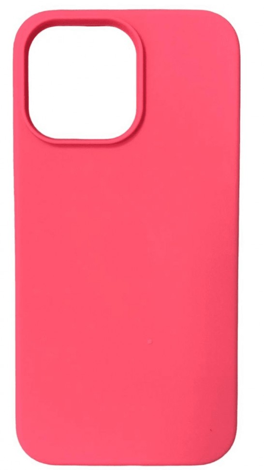 Чехол-накладка  i-Phone 13 Silicone icase  №29 алая