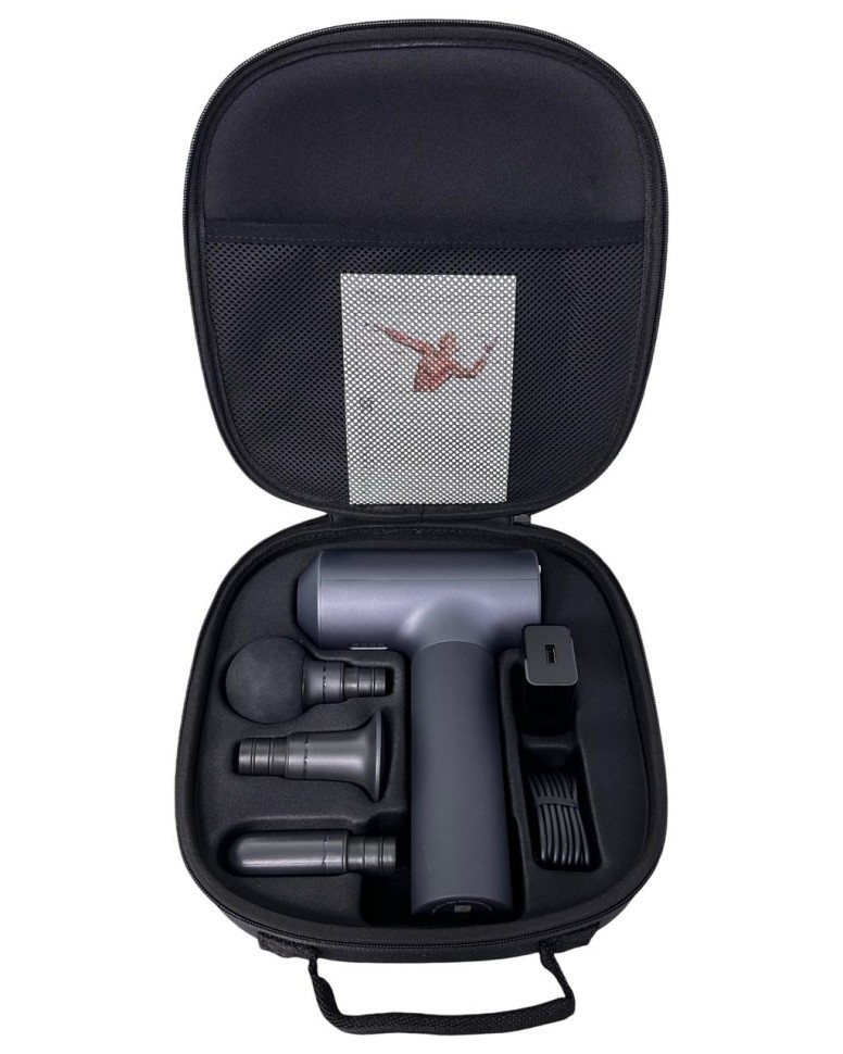 Массажный пистолет Xiaomi Mijia Fascia Gun (MJJMQ01-ZJ) черный