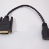 Кабель-переходник Display port - HDMI мама, в блистере