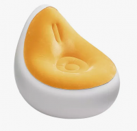 Надувной диван Xiaomi Chao One-button Automatic Inflatable Leisure So (YC-CQSF01) бело-желтый