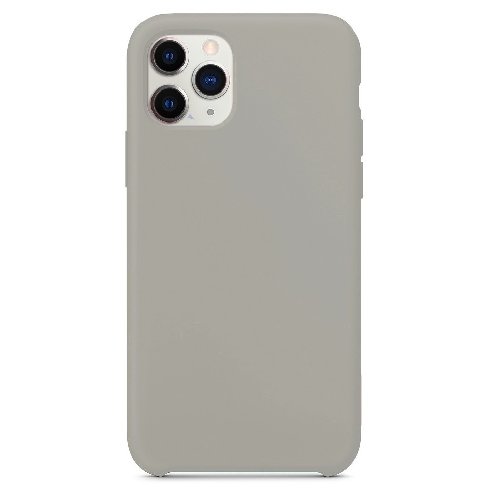 Чехол-накладка  i-Phone 12 Pro Max Silicone icase  №23 бледно-серая