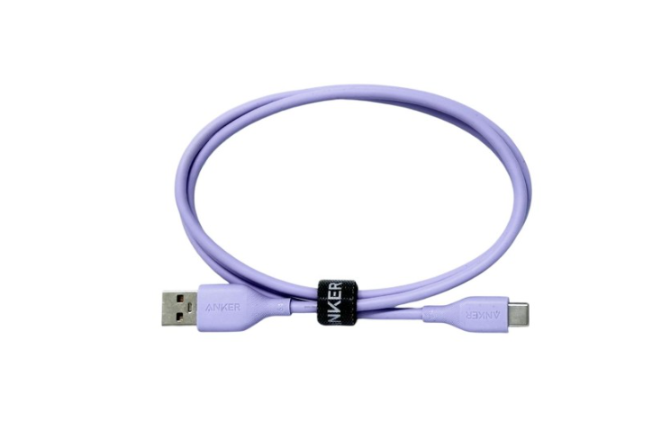 Usb Кабель-зарядка Type-C Anker (A80016Q1) 6A 1м фиолетовый