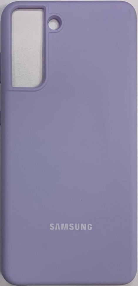 Накладка для Samsung Galaxy S21/S30 Silicone cover лаванда