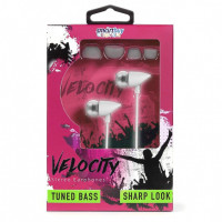 Стереонаушники внутриканальные Smartbuy Velocity SBE-502 в коробке 1.2м белый