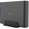 Внешний корпус для HDD/SSD Sata 3.5" Orico 7688C3 USB-C3.1 черный
