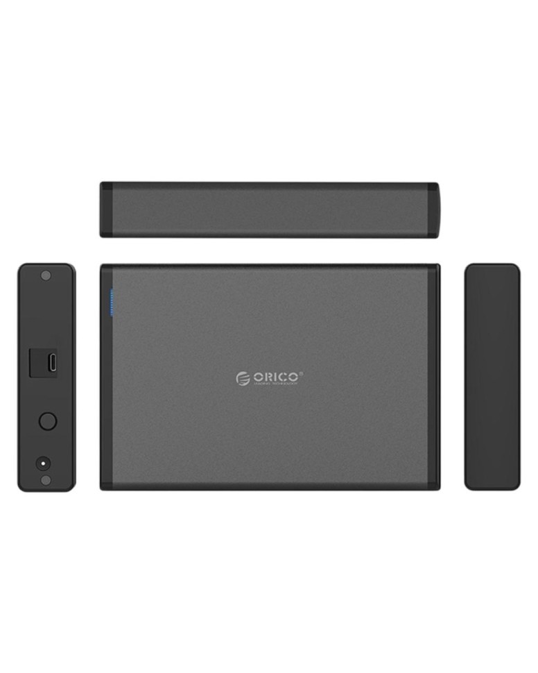Внешний корпус для HDD/SSD Sata 3.5" Orico 7688C3 USB-C3.1 черный