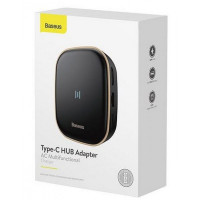 USB хаб Baseus AC Multifunctional 2USB/1C/HD 4K/SD/TF/RJ45 CAHUB-AC01 черный