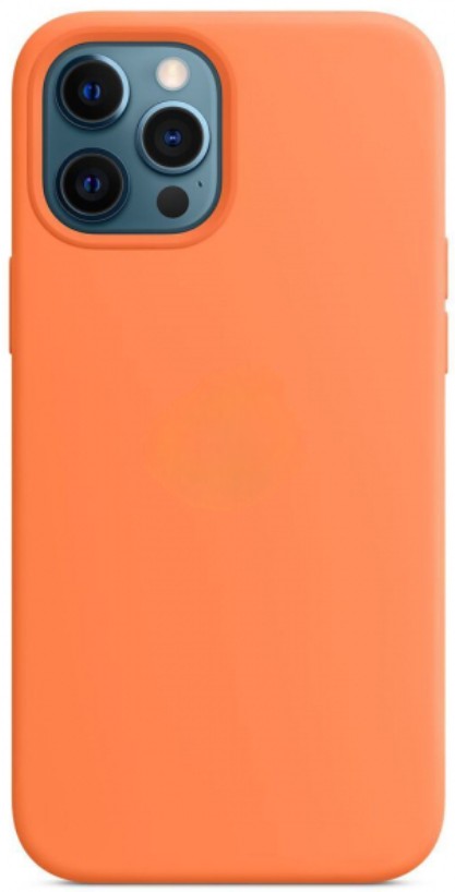 Чехол-накладка  i-Phone 13 Pro Silicone icase  №56 морковная
