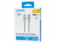Usb Кабель-зарядка Type-C на Type-C Anker Ultra-Soft (A82E2661) 240W 0.9м зеленый