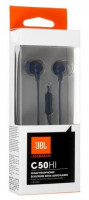Наушники с микрофоном JBL C50HI 1.2м синие