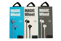 Наушники с микрофоном Celebrat D1, кнопка ответа, синие