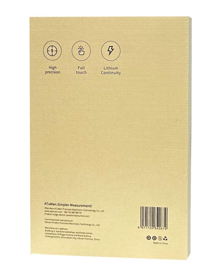 Кухонные весы Xiaomi ATuMan ES2 черные