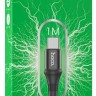 Usb Кабель-зарядка Type-C Hoco X50 Excellent 3A 1м в тканевой оплётке чёрный