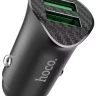Автомобильное зарядное устройство Hoco Z39 Farsighted, 18 Вт, black
