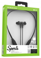 Беспроводные наушники для спорта Borofone BE29 BT5.0/130mAh/10ч черная