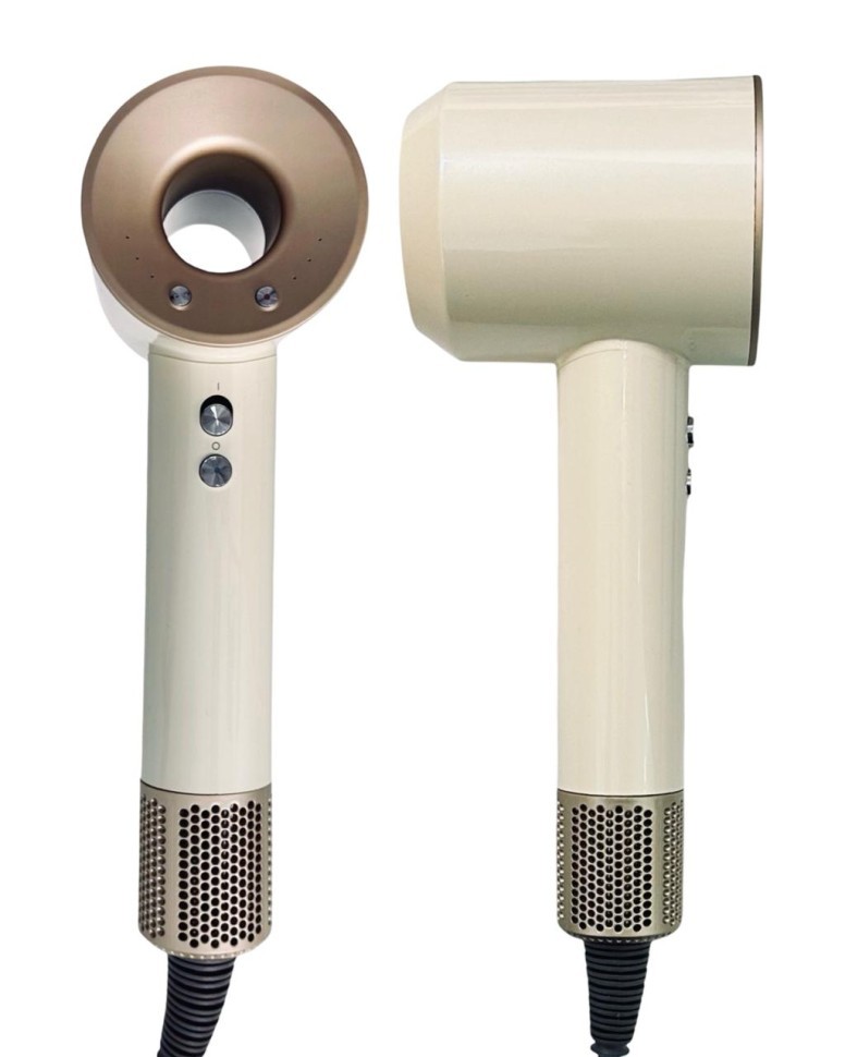 Фен для Волос SenCiciMen Hair Dryer HD15 в подарочной упаковке бело-золотой