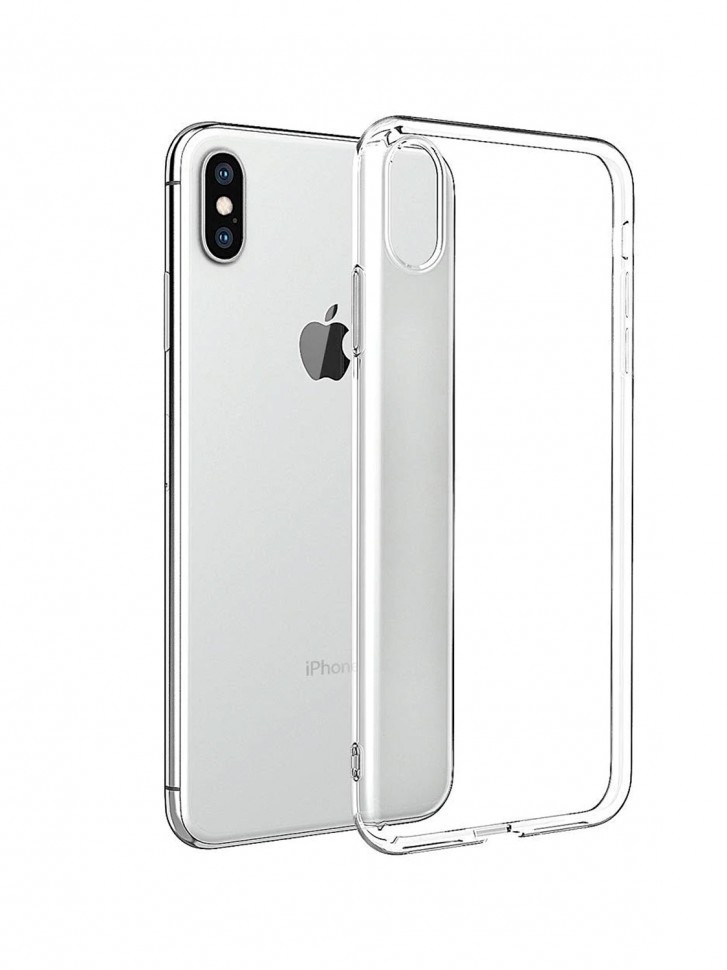 Чехол-накладка силикон 0.5мм i-Phone XS Max прозрачный