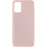Накладка для Samsung Galaxy A02S/M02S Silicone cover пудро
