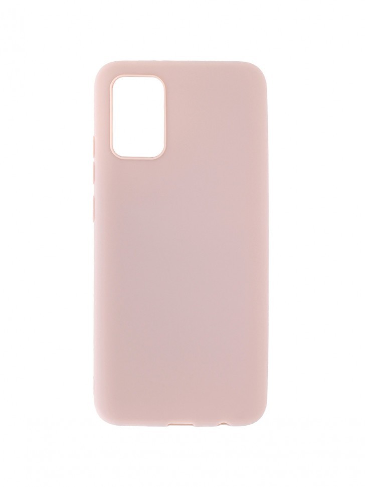 Накладка для Samsung Galaxy A02S/M02S Silicone cover пудро