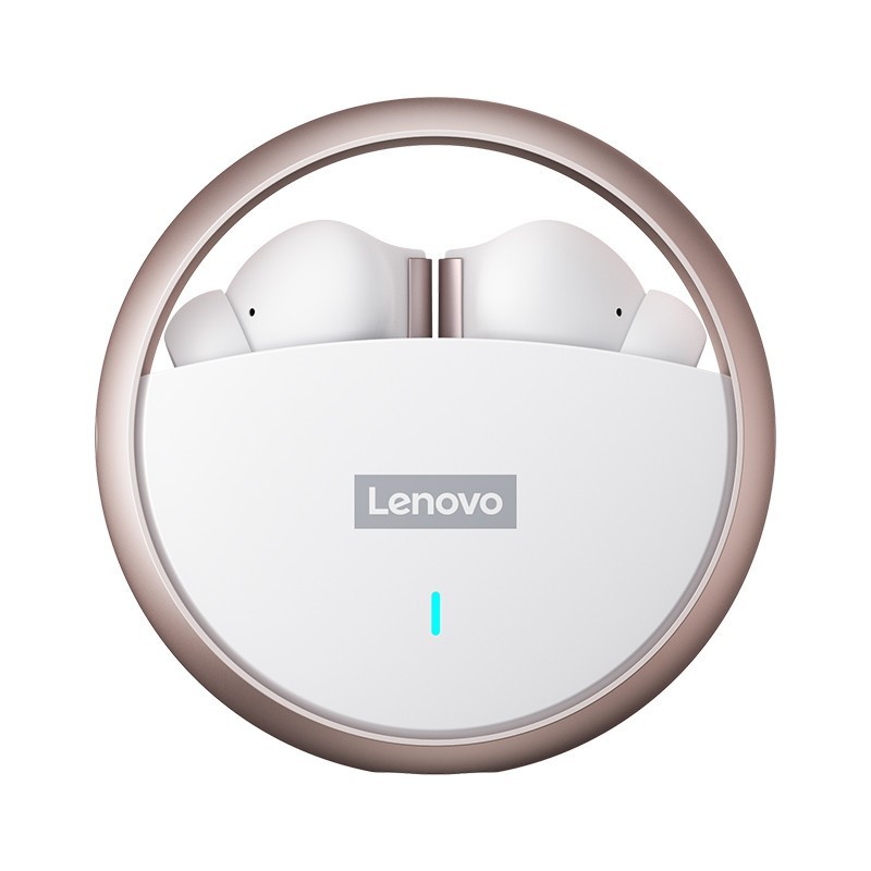 Беспроводные наушники TWS Lenovo Thinkplus Livepods LP60 BT5.0/40mAh (300mAh)/5ч белые