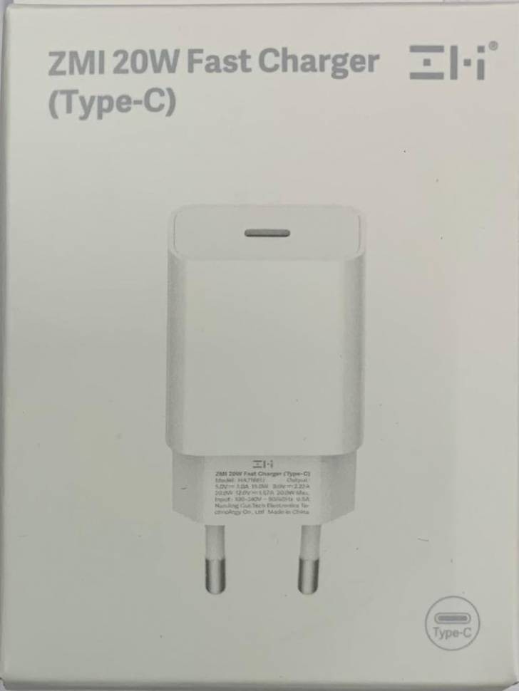 Зарядное устройство для iPhone Type-C 3A 20W ZMI 20W Charger 1C 20W белое