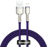 Baseus Cafule Series Metal Data Cable USB to IP 2.4A 2m Purple