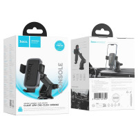 Держатель в автомобиль на торпеду Hoco H79 с зажимом черный