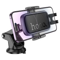 Держатель в автомобиль на торпеду Hoco H79 с зажимом черный