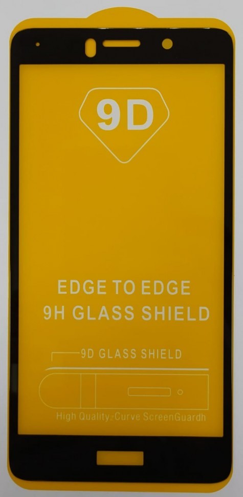 Защитное стекло для Huawei Honor 6X 9D черное