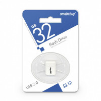 USB флеш накопитель Smartbuy 32GB Lara White (SB32GBLARA-W)