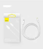 Кабель-зарядка Type-C на Lightning Baseus Dynamic series 20W 1м (CALD000002) белый