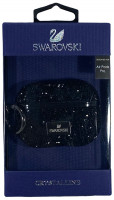 Чехол для AirPods Pro Swarovski чёрный