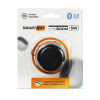Bluetooth колонка Smartbuy Mini Boom TWS BT5.0/2ч/5Вт (SBS-420) черная
