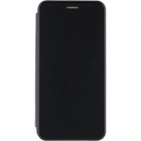 Чехол-книжка Samsung Galaxy A21 Fashion Case кожаная боковая черная