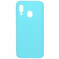 Накладка для Huawei Honor 8C Silicone cover голубая