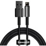 Baseus Tungsten Gold Fast Charging Data Cable USB to iP 2.4A 2m Black