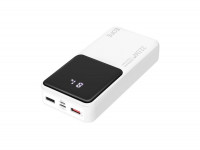 Powerbank EOFE G201 20000mAh 3A /22.5W 2USB/Type-C с дисплеем белый
