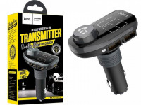 Автомобильное заряд. устр. Hoco E45 + FM-трансмиттер BT4.2 2USB 2.4A черное