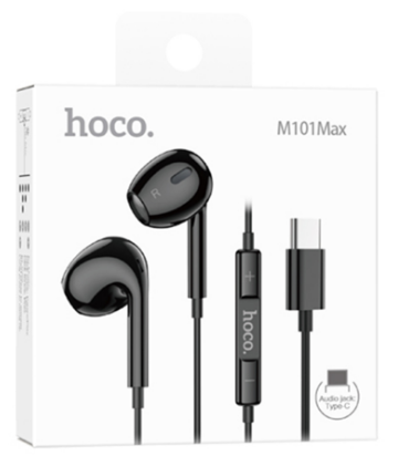Наушники с микрофоном Hoco M101 Max Type-C черные