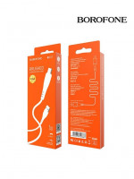 Usb Кабель-зарядка Micro Borofone BX37 Weldy 2.4A 1м белый