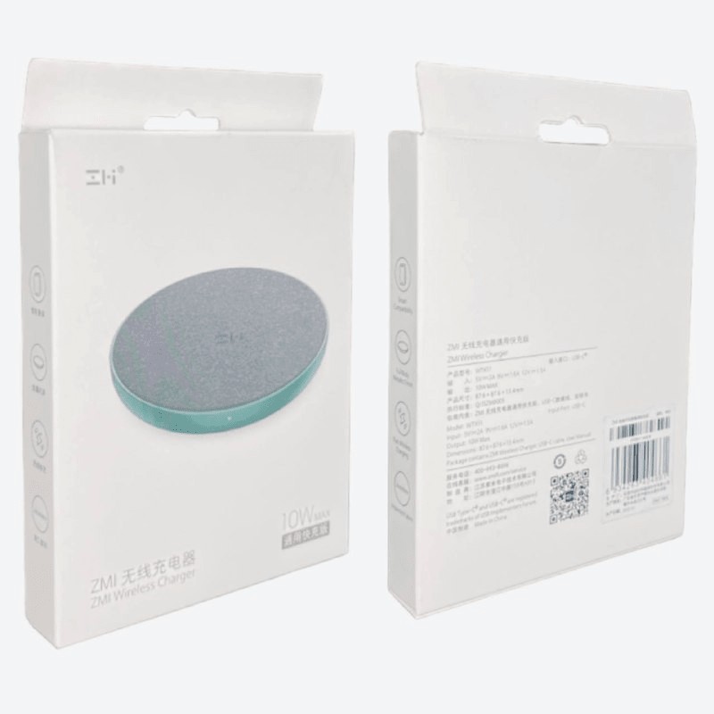 Беспроводное зарядное устройство Xiaomi ZMI Wireless Charger 10w WTX11 зеленое