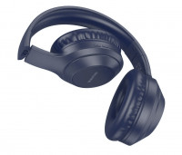 Стереонаушники Bluetooth полноразмерные Borofone BO20 BT5.3/200mAh/10ч синие