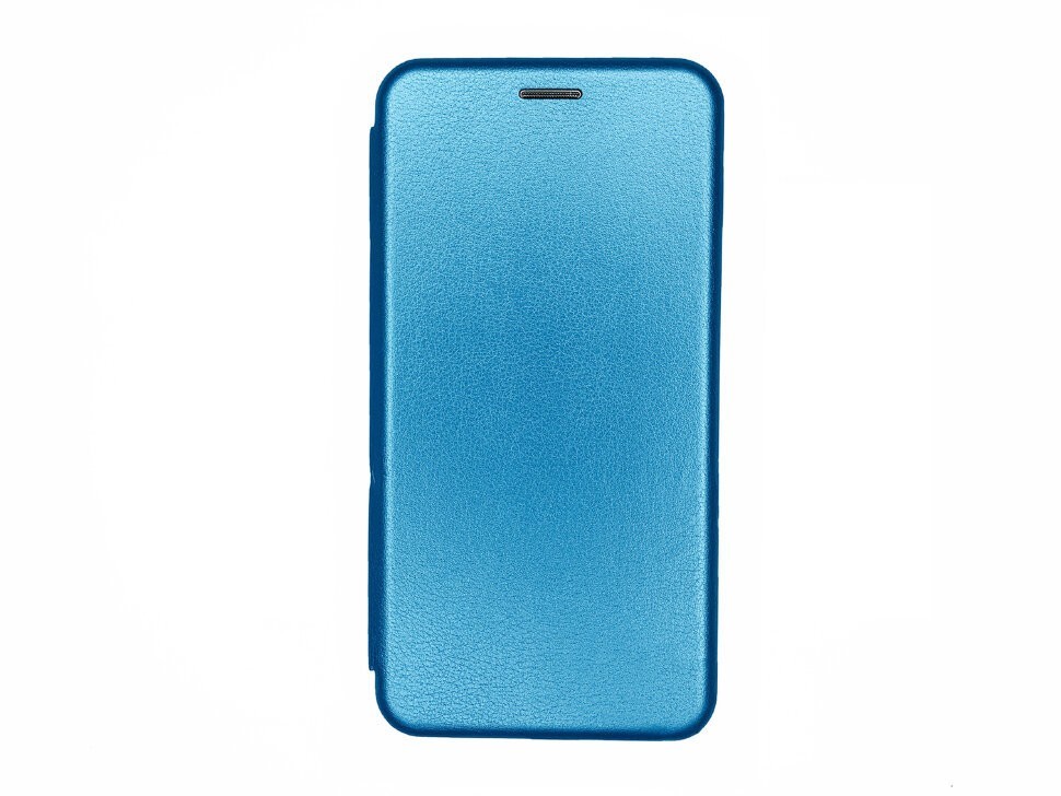 Чехол-книжка Fashion Case для i-Phone 11 Pro Max кожаная боковая голубая
