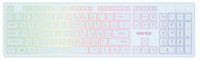 Клавиатура проводная Smartbuy ONE 305 USB/104+12 клавиш/Подсветка Rainbow/1.5м белая (SBK-305U-W)