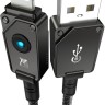 Usb Кабель-зарядка Lightning Baseus Unbreakable 2.4A 1м (P10355802111-00) cluster black